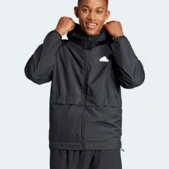 Adidas CITY ESCAPE FULL-ZIP HOODIE Men’s L NWT - Picture 2 of 3